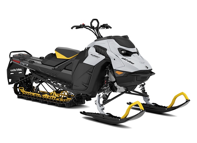Ski-Doo Summit Adrenaline Rotax® 850 E-TEC Gris Catalyst / Jaune Néo 2024