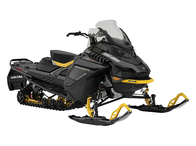 Ski-Doo Renegade Adrenaline avec ensemble Enduro Rotax® 900 ACE™ Turbo Jaune Néo 2024