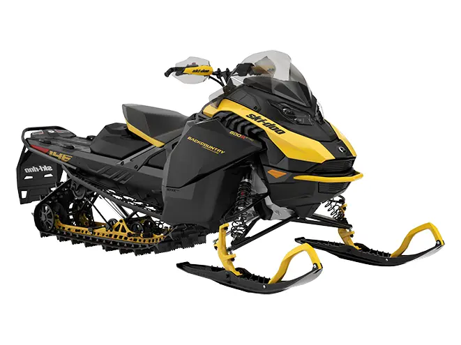 Ski-Doo Backcountry Adrenaline Rotax® 600R E-TEC Jaune Néo 2024