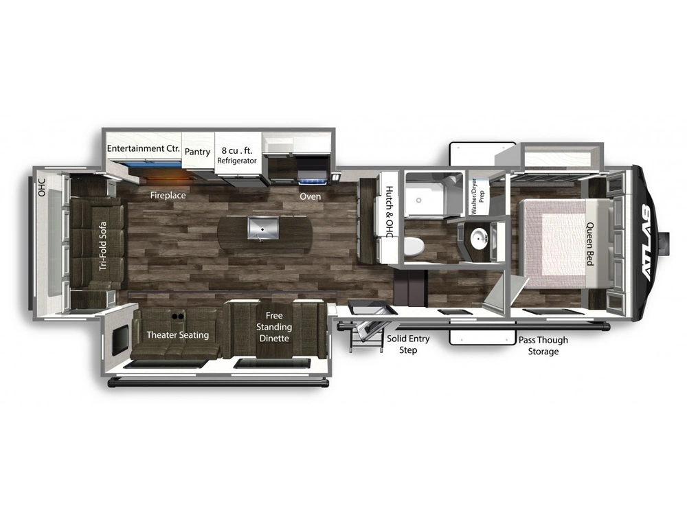 Dutchmen Atlas Fifth Wheel Atlas 2992RLF alt