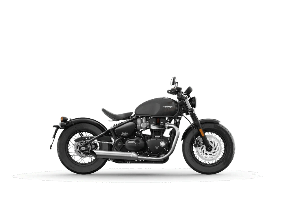 Triumph Bonneville Bobber Bonneville Bobber Matte Storm Grey / Matte Ironstone 2024 alt