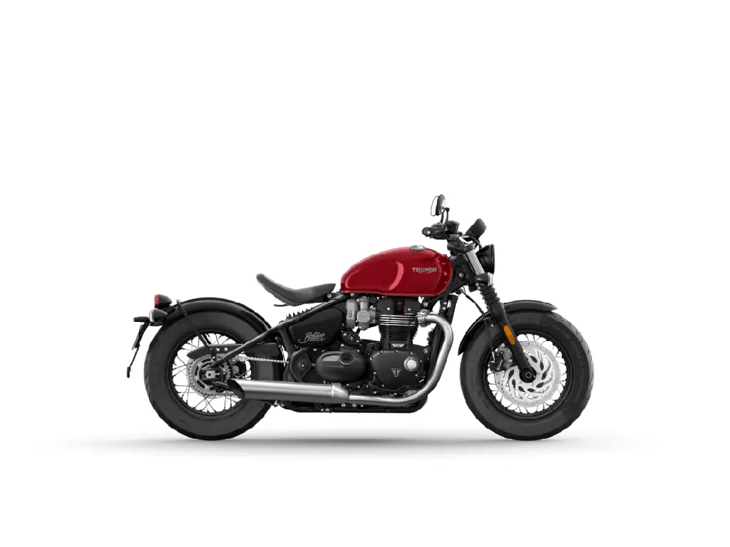 2024 Triumph Bonneville Bobber Red Hopper