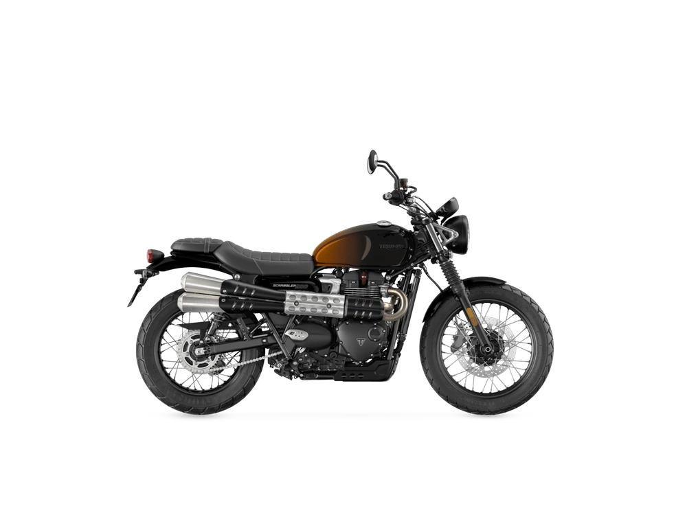 2024 Triumph Scrambler 900 Scrambler 900 Stealth Edition - Sapphire Orange/ Silver Orange alt