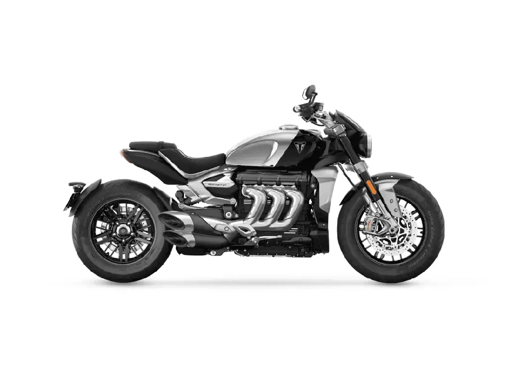 2024 Triumph Rocket 3 R Chrome Edition Chrome / Jet Black