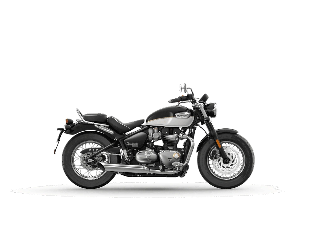 Triumph Bonneville Speedmaster Bonneville Speedmaster Sapphire Black / Fusion White 2024 alt