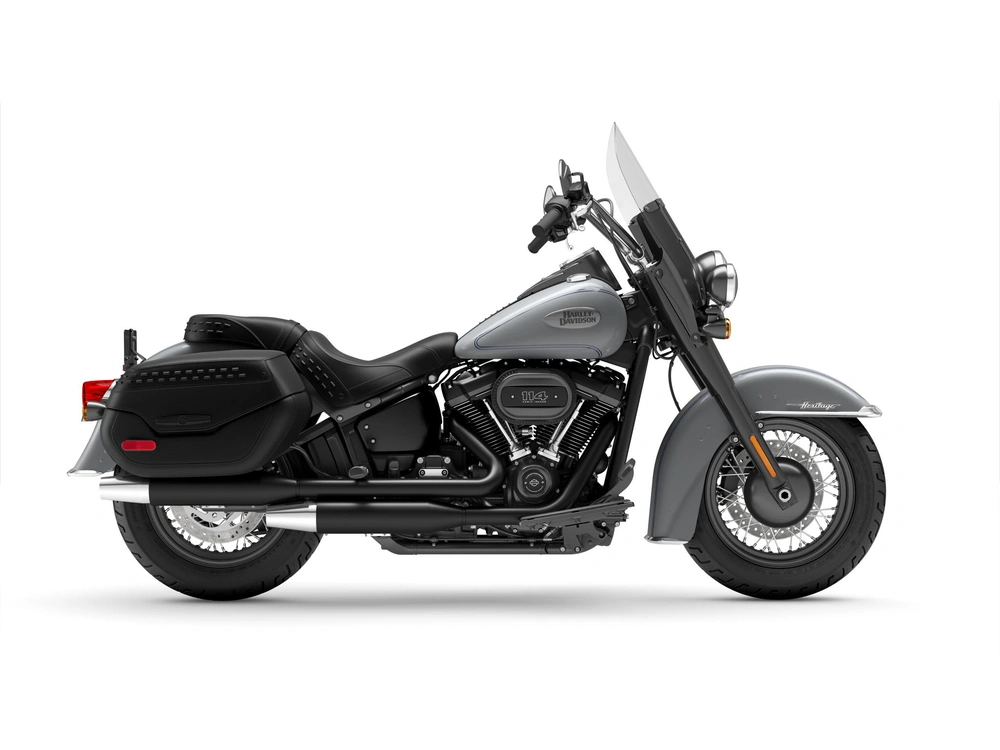 Harley-Davidson Heritage Classic Heritage Classic 114 Atlas Silver Metallic (Black Finish) 2024 alt