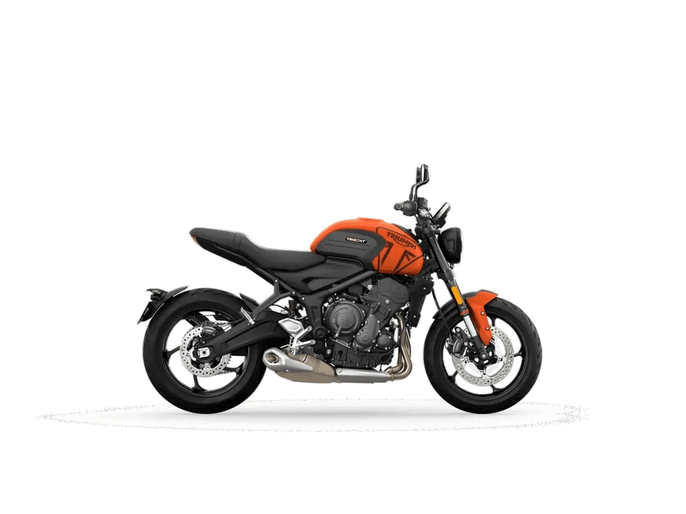 2024 Triumph Trident 660 Trident 660 Matte Baja Orange / Matte Storm Grey alt