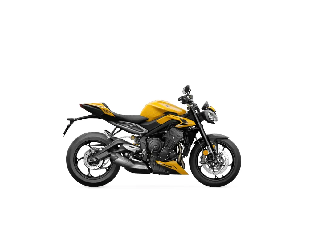 2024 Triumph Street Triple 765 RS Cosmic Yellow