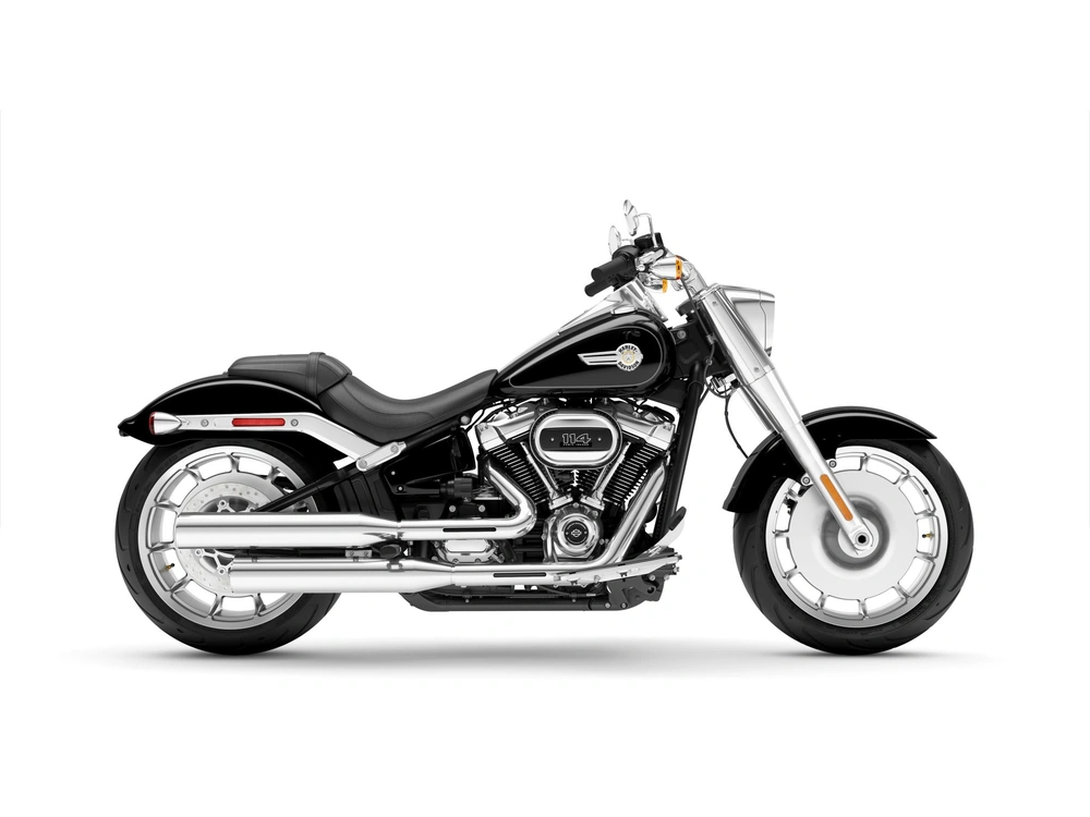 Harley-Davidson Fat Boy® Fat Boy® 114 Vivid Black 2024 alt
