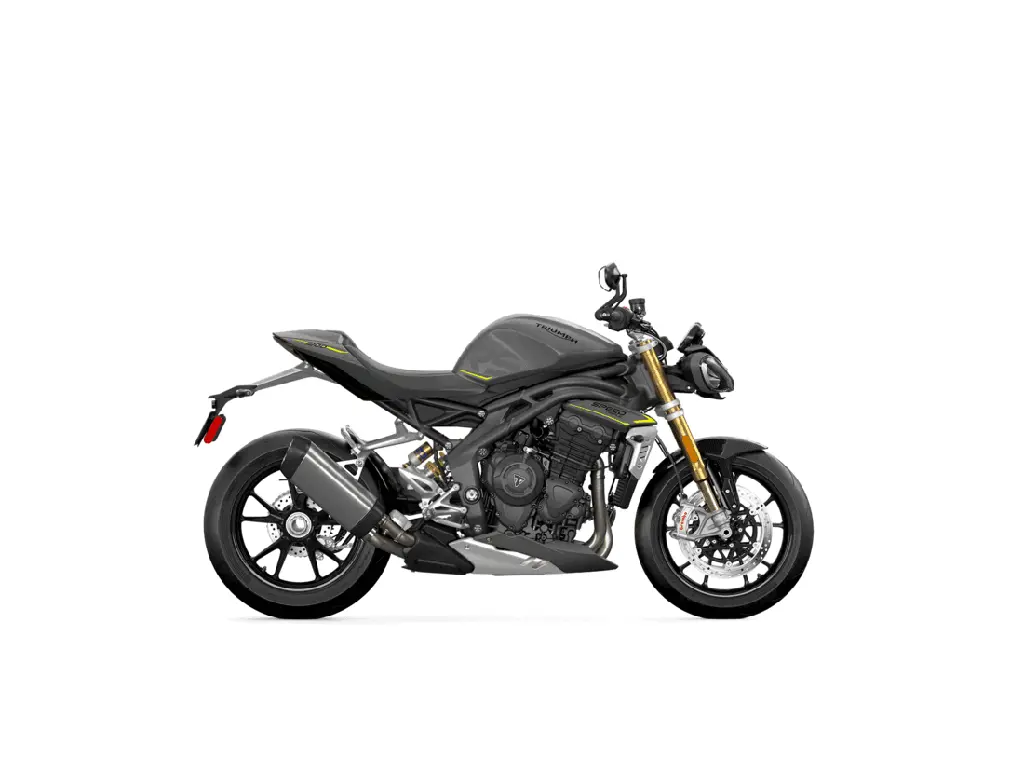 2024 Triumph Speed Triple 1200 RS Matte Silver Ice