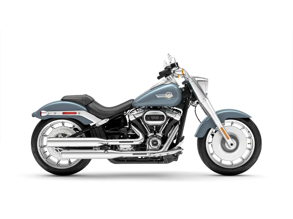 2024 Harley-Davidson Fat Boy® 114 Sharkskin Blue