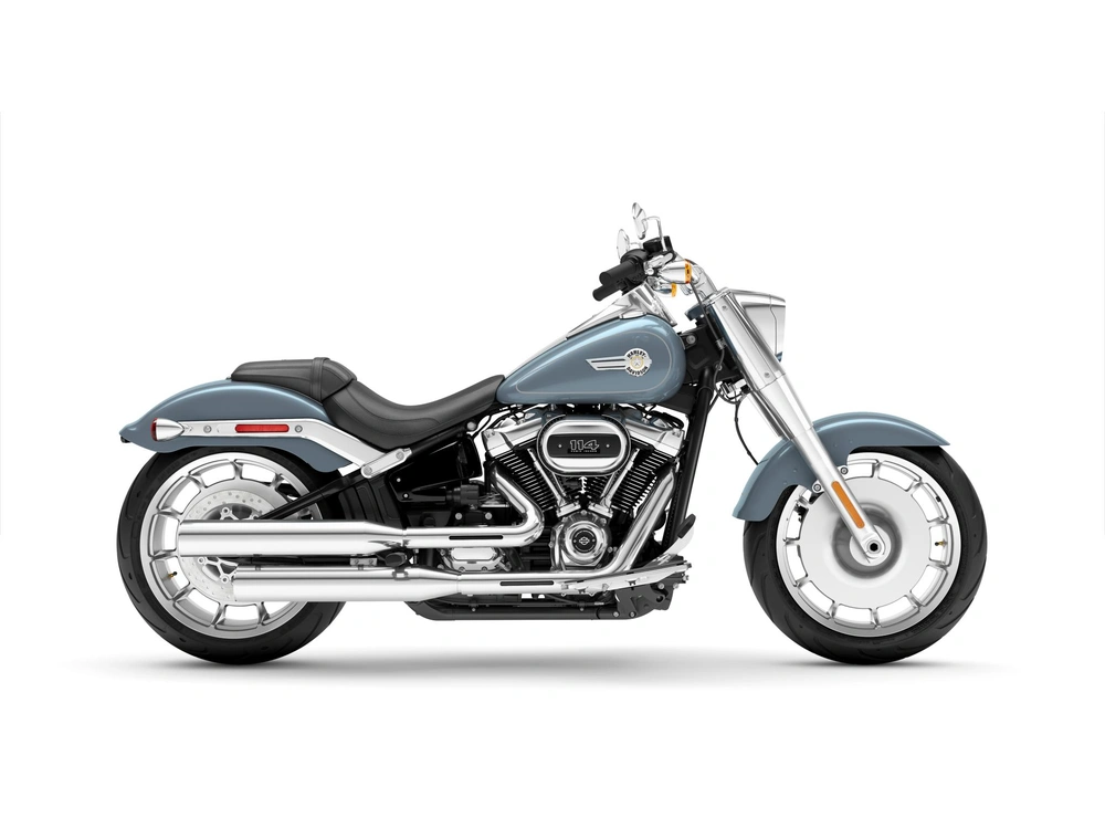 2024 Harley-Davidson Fat Boy® Fat Boy® 114 Sharkskin Blue alt