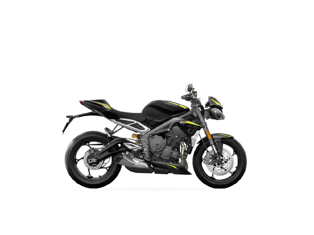 2024 Triumph Street Triple RS Matte Jet Black