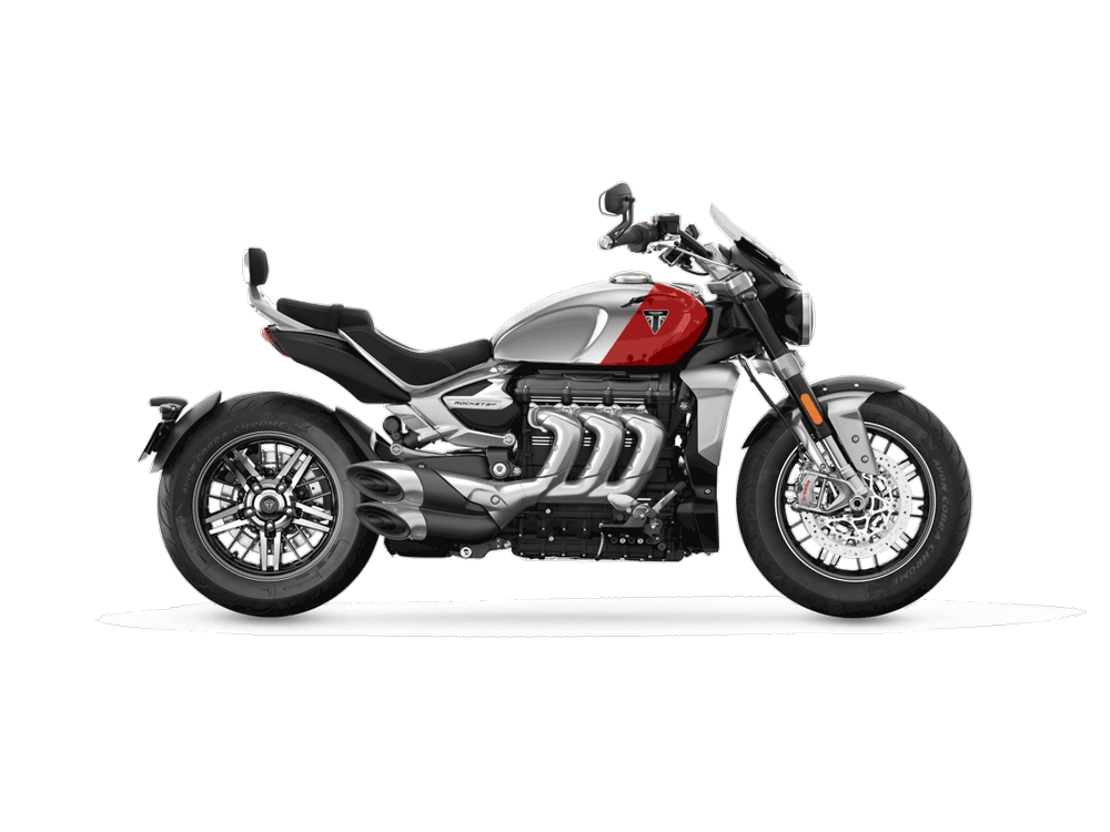 2024 Triumph Rocket 3 GT Rocket 3 GT Chrome Edition Chrome / Diablo Red alt