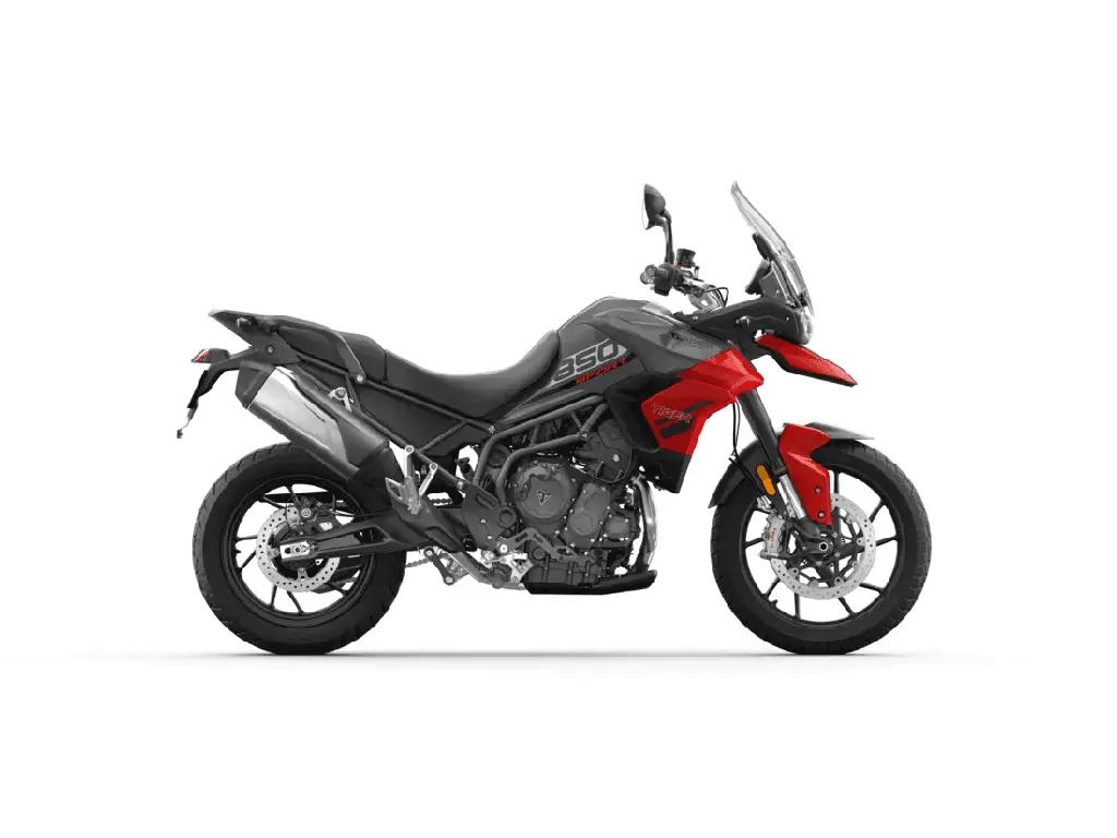 2024 Triumph Tiger 850 Sport Graphite Diablo Red