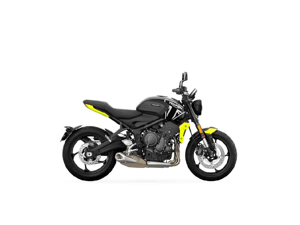 2024 Triumph Trident 660 Jet Black / Triumph Racing Yellow