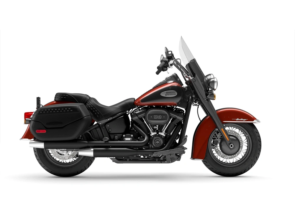 Harley-Davidson Heritage Classic Heritage Classic 114 Red Rock / Vivid Black (Black Finish) 2024 alt