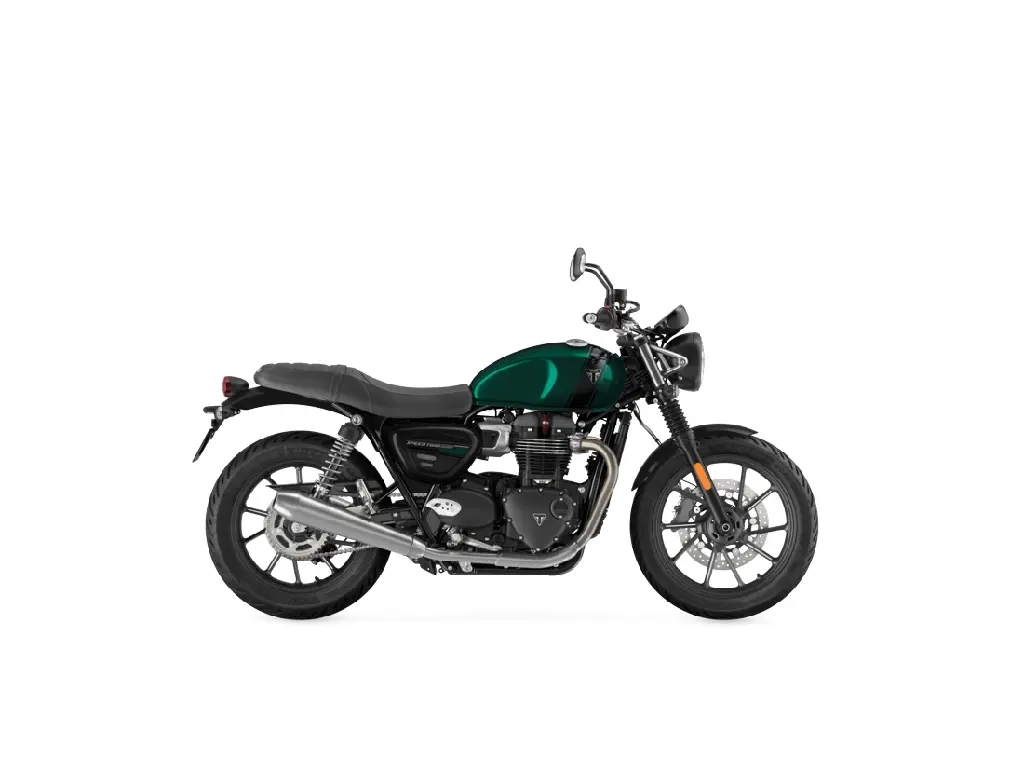 2024 Triumph Speed Twin 900 Competition Green / Phantom Black