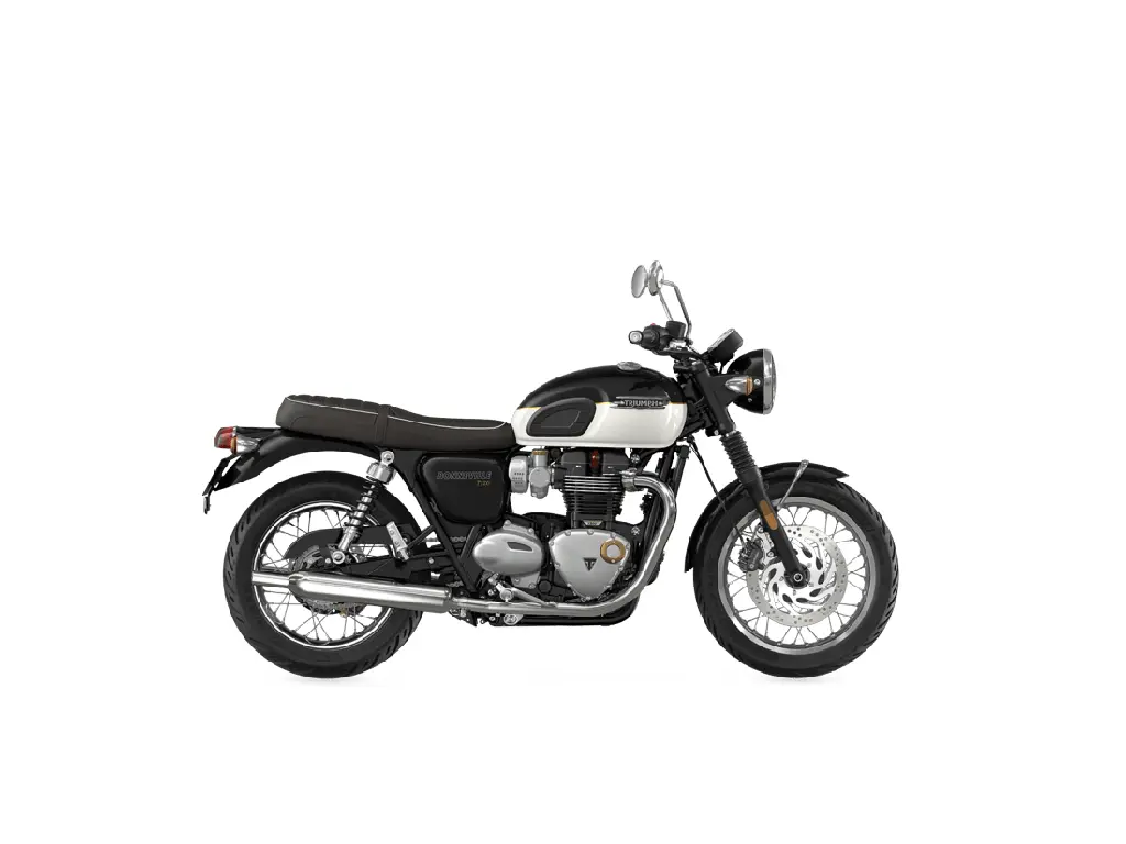 2024 Triumph Bonneville T120 Jet Black / Fusion White