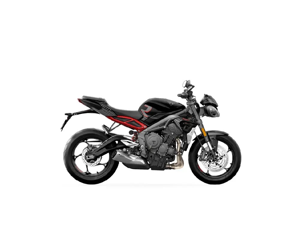 2024 Triumph Street Triple R Sapphire Black