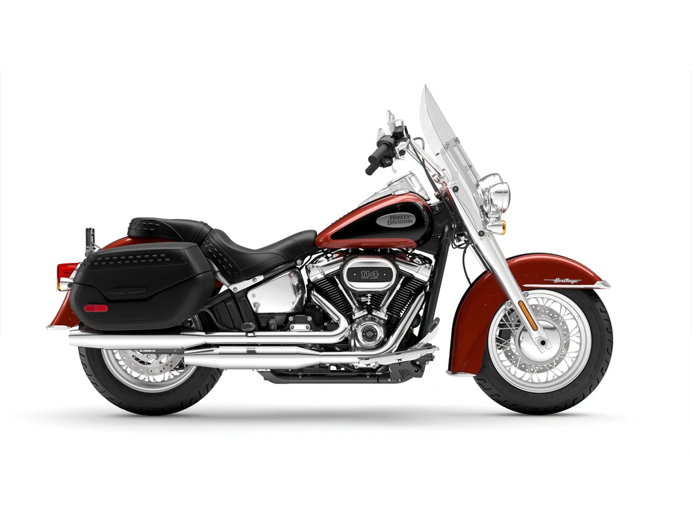 2024 Harley-Davidson Heritage Classic Heritage Classic 114 Red Rock / Vivid Black (Chrome Finish) alt
