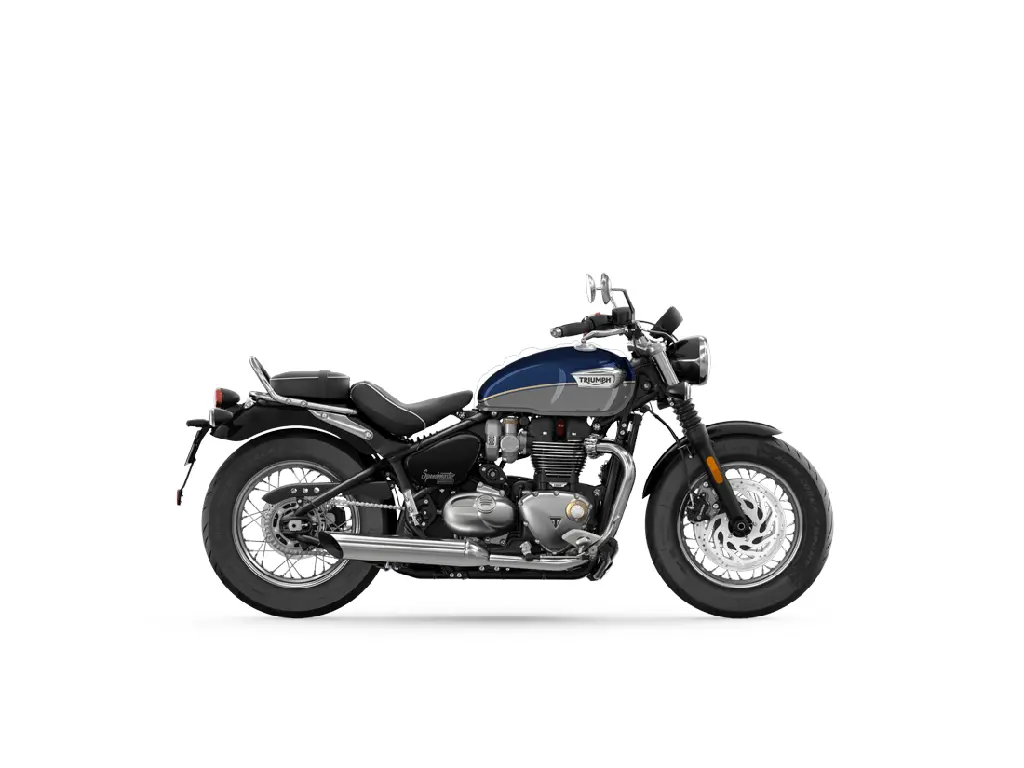 2024 Triumph Bonneville Speedmaster Pacific Blue / Silver Ice