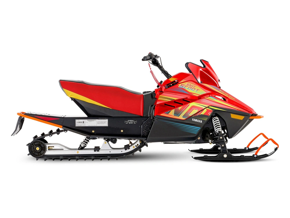 2025 Yamaha Snoscoot Snoscoot ES Red/orange alt