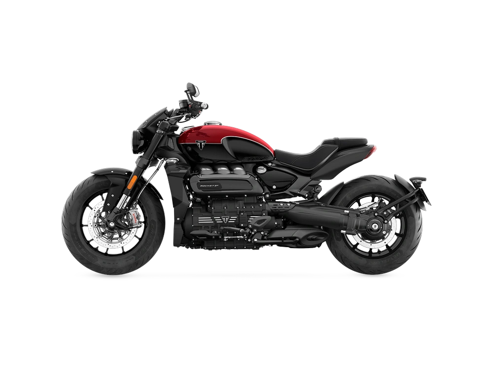 Triumph Rocket 3 Storm Rocket 3 Storm R Carnival Red / Sapphire Black 2024 alt