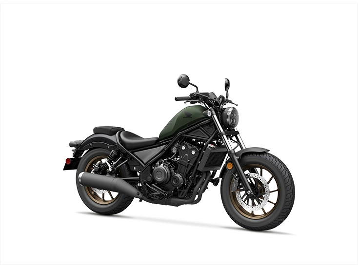 2024 Honda Rebel 500 Rebel 500 Mat Laurel Green Metallic alt