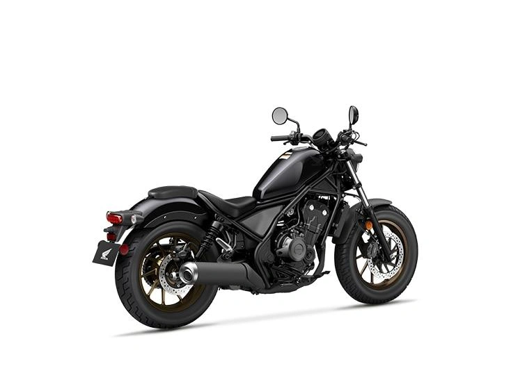 2024 Honda Rebel 500 Rebel 500 Mat Gunpowder Black Metallic alt