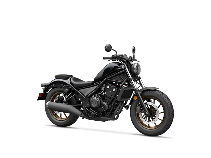 2024 Honda Rebel 500 Rebel 500 Mat Gunpowder Black Metallic alt