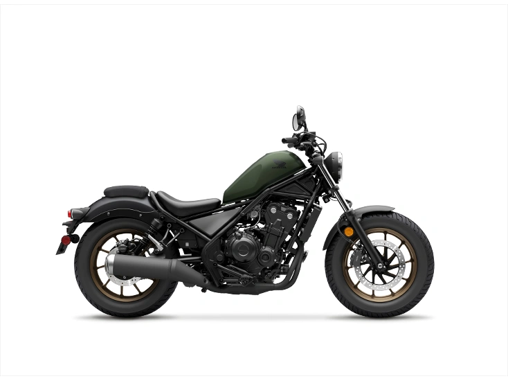 2024 Honda Rebel 500 Rebel 500 Mat Laurel Green Metallic alt