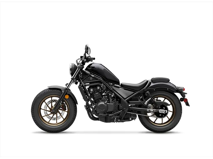 2024 Honda Rebel 500 Mat Gunpowder Black Metallic