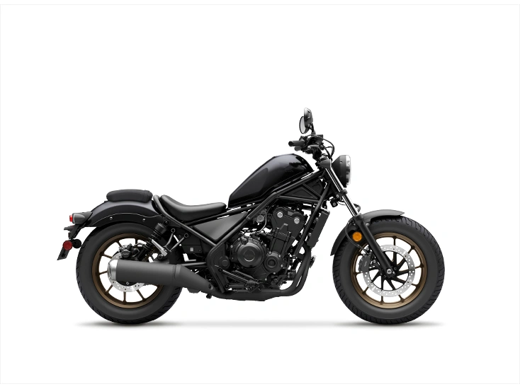 2024 Honda Rebel 500 Rebel 500 Mat Gunpowder Black Metallic alt
