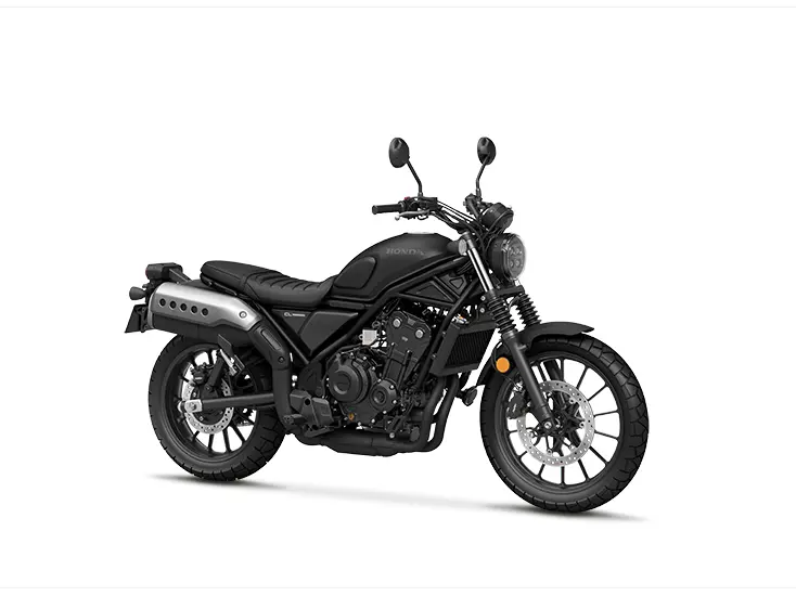 2024 Honda SCL500 Mat Gunpowder Black Metallic