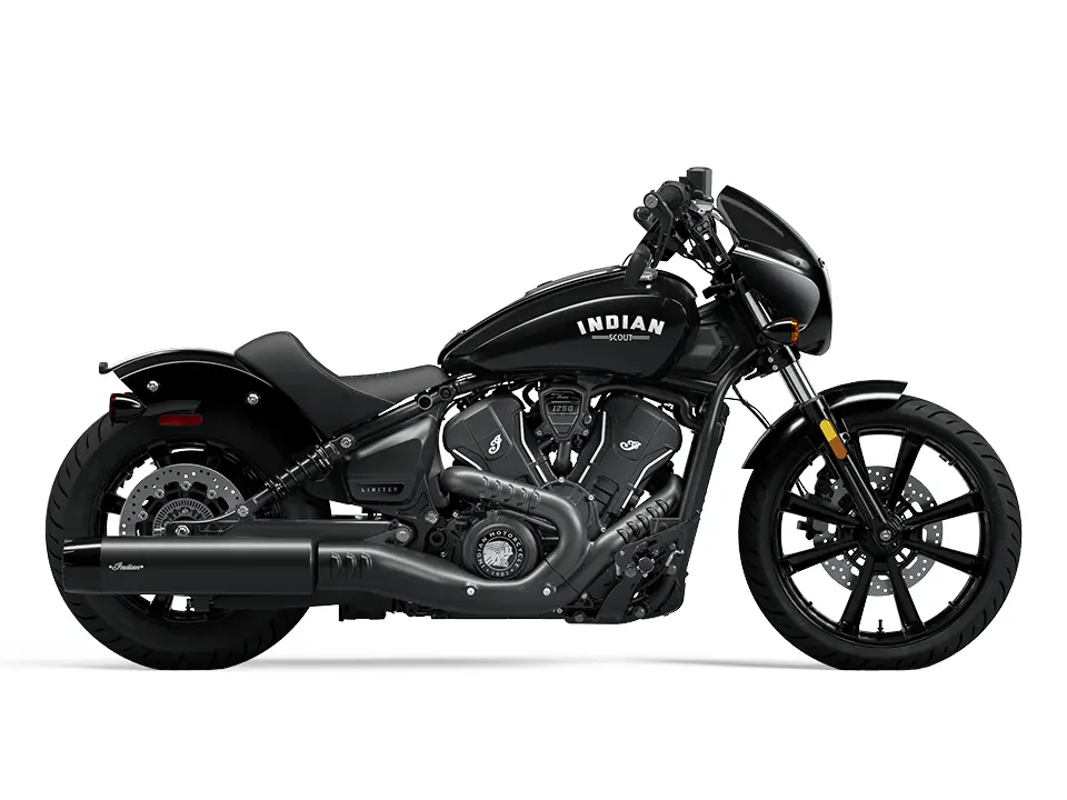 Indian Motorcycle Sport Scout Limited +Tech Black Metallic 2025