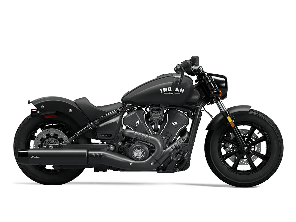 2025 Indian Motorcycle Scout Bobber Limited Black Smoke