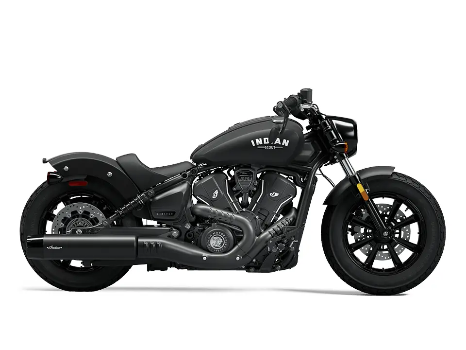 Indian Motorcycle Scout Bobber Limited +Tech Black Smoke 2025