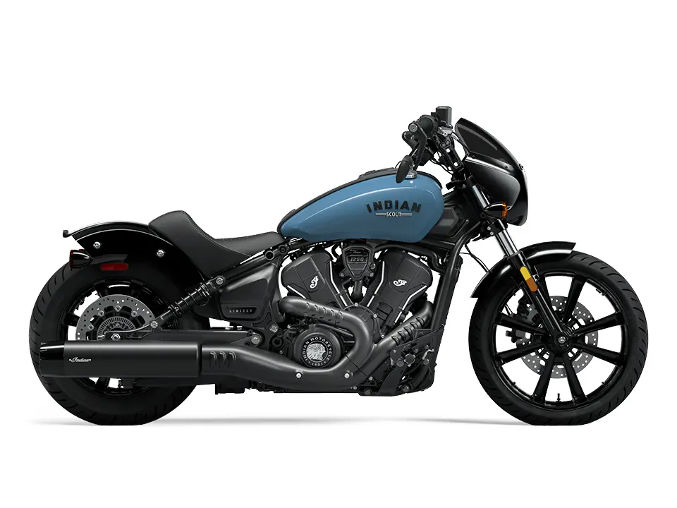 Indian Motorcycle Sport Scout Limited Storm Blue 2025