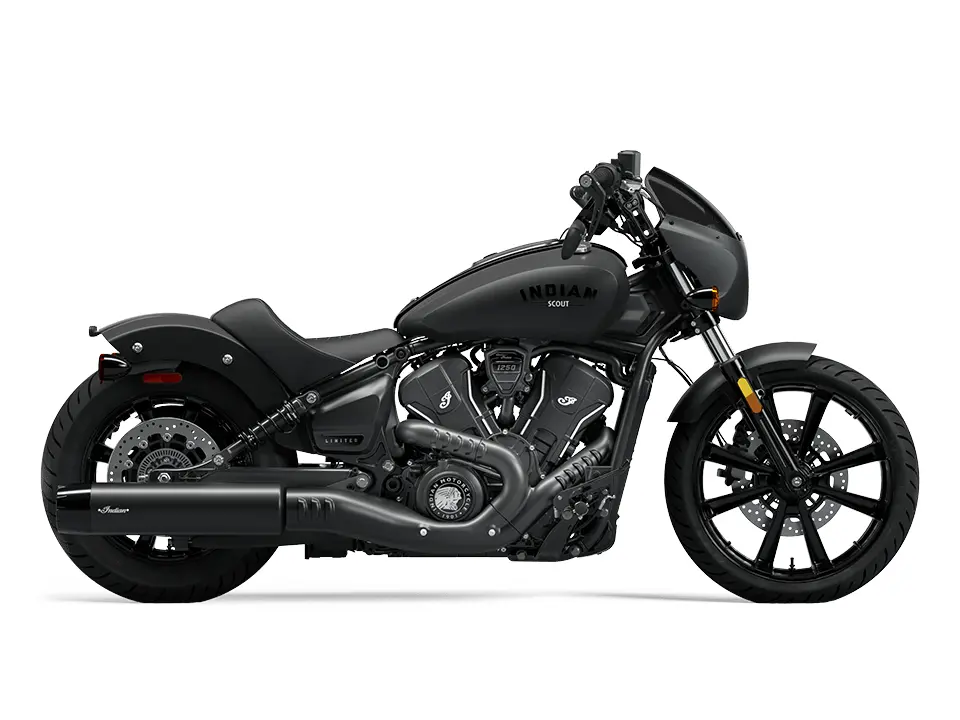 2025 Indian Motorcycle Sport Scout Limited +Tech Black Smoke