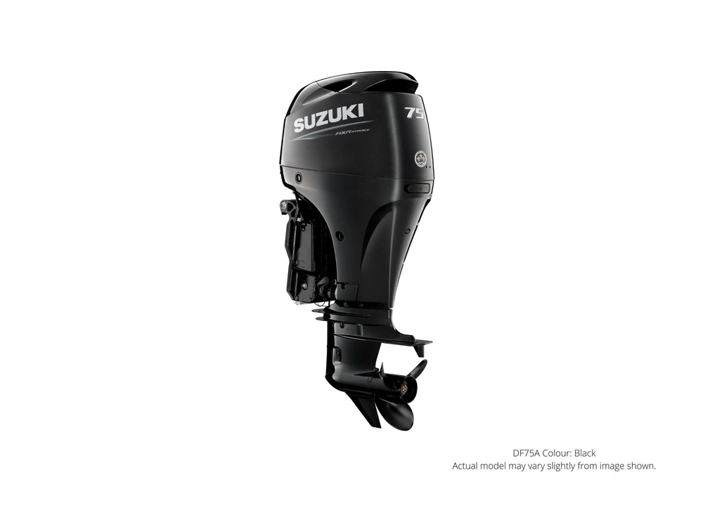 Suzuki DF75A DF75A Noir, Électrique, 20" Longueur de l’arbre, Alimentation à distance Inclinaison et garniture 2024 alt