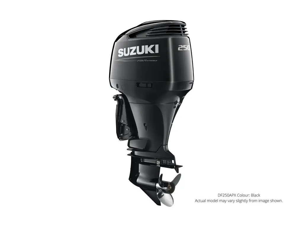 Suzuki DF250AP Noir, Électrique, 25" Longueur de l’arbre, Suzuki Select Rotation 
