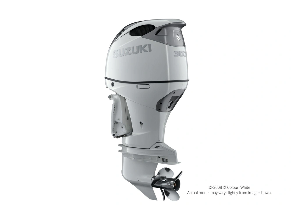 Suzuki DF300B DF300B Blanc, Électrique, 30" Longueur de l’arbre, Double prop 2024 alt
