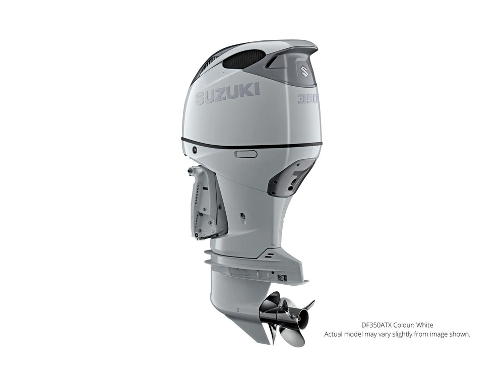 2024 Suzuki DF350A DF350A White, Electric, 25" Shaft Length, Dual Prop alt
