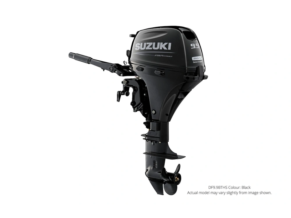 Suzuki DF9.9B DF9.9B Noir, Démarrage manuel, 15" Longueur de l’arbre, garniture manuelle de la motoculteur 2024 alt