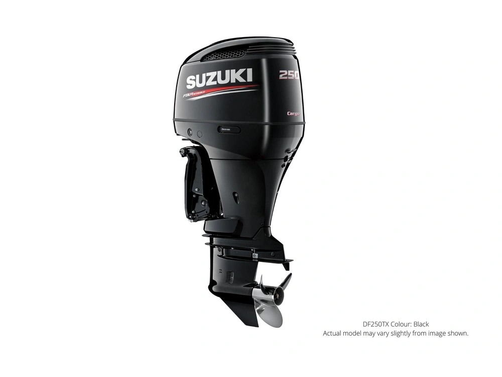 Suzuki DF250 DF250 Noir, Électrique, 25" Longueur de l’arbre, Alimentation à distance Inclinaison et garniture 2024 alt