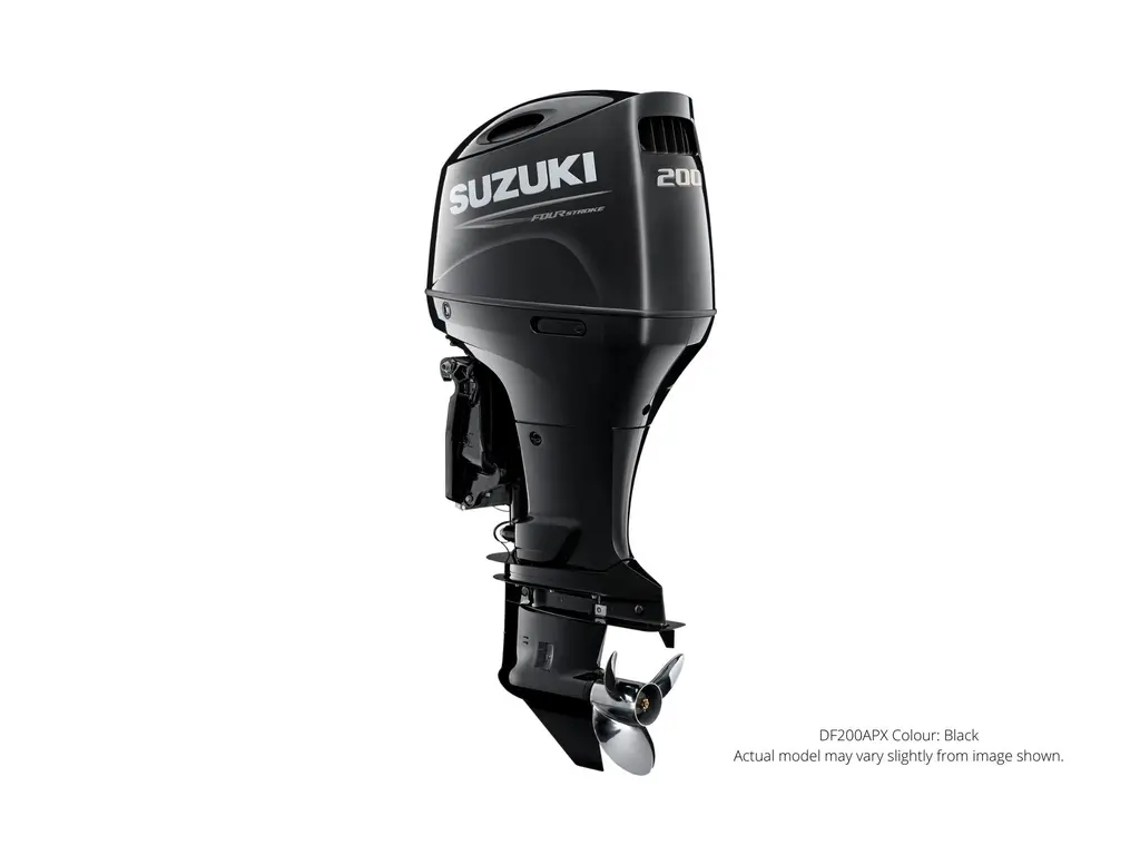 Suzuki DF200AP Noir, Électrique, 25" Longueur de l’arbre, Suzuki Select Rotation 