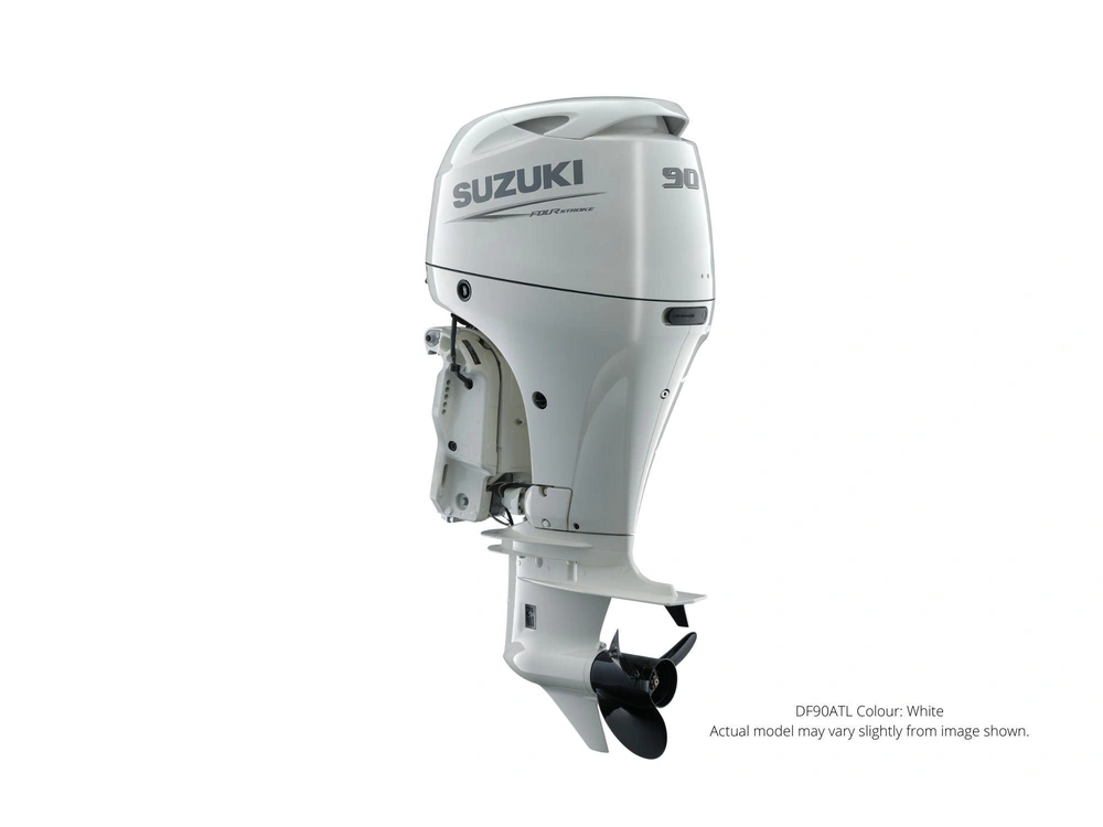 2024 Suzuki DF90A DF90A White, Electric, 25" Shaft Length, Remote, Power Tilt and Trim alt