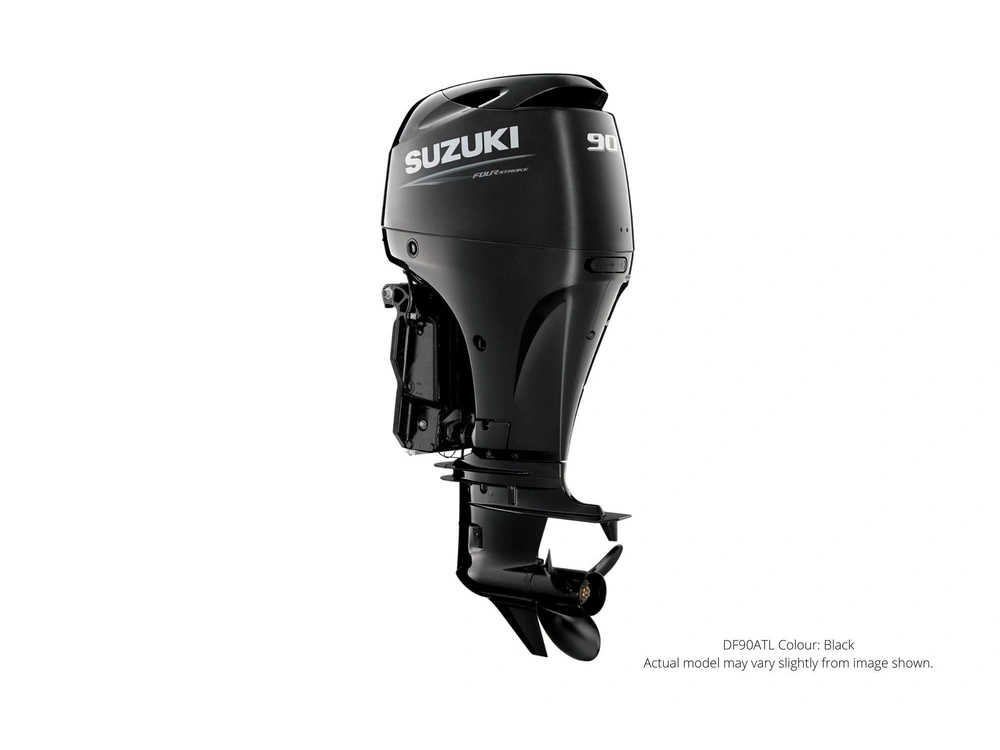 2024 Suzuki DF90A DF90A Black, Electric, 20" Shaft Length, Remote, Power Tilt and Trim alt