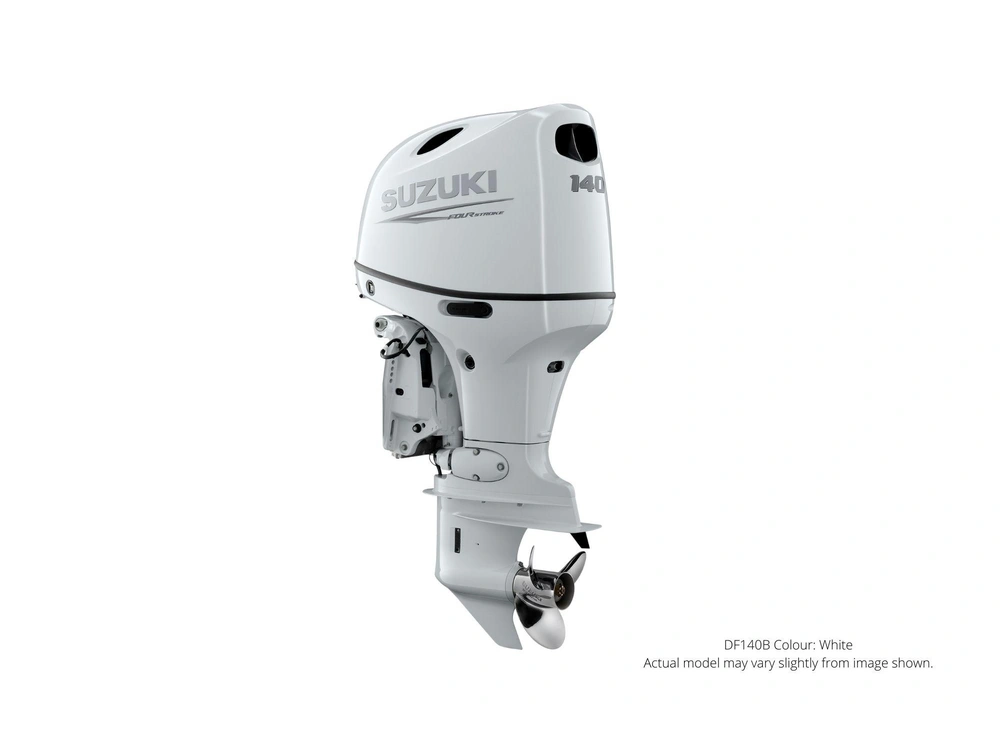 Suzuki DF140B DF140B Blanc, Électrique, 25" Longueur de l’arbre, Alimentation à distance Inclinaison et garniture, Counter Rotation 2024 alt
